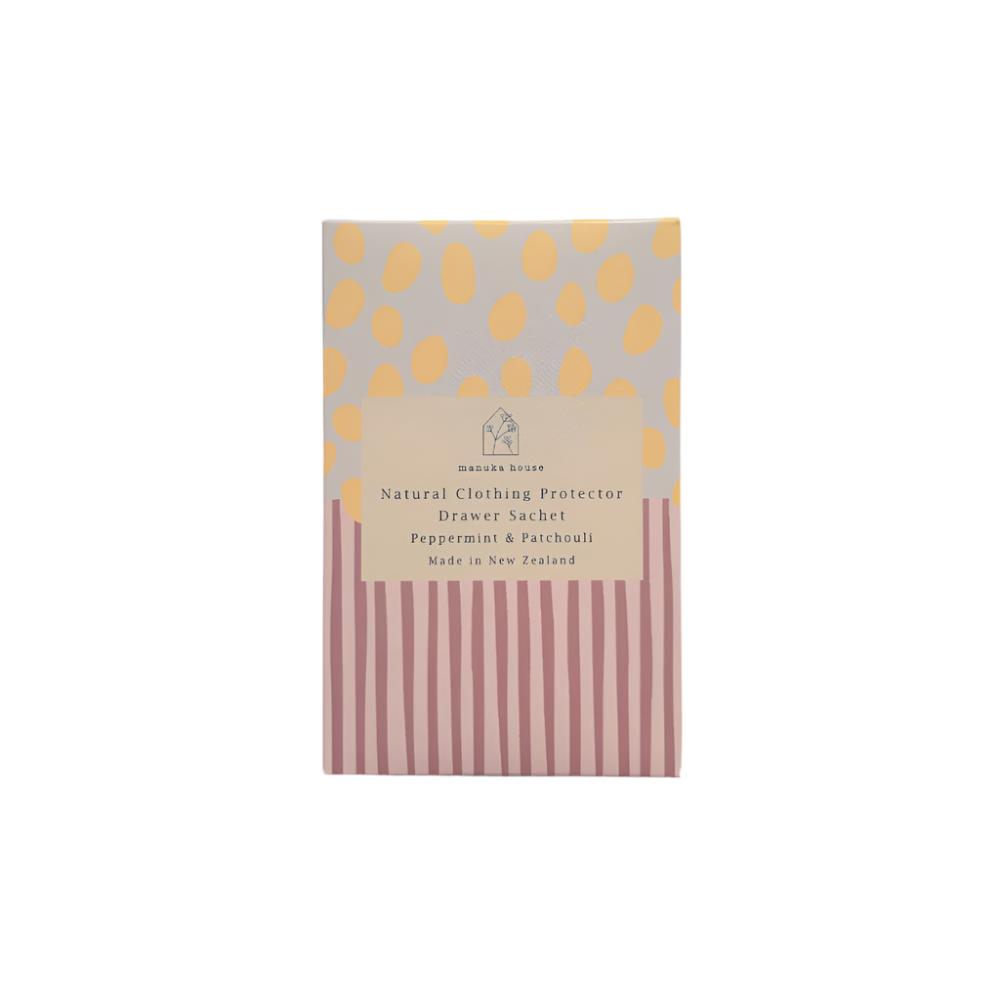 Manuka House Contemporary Drawer Sachet - Peppermint &amp; Patchouli