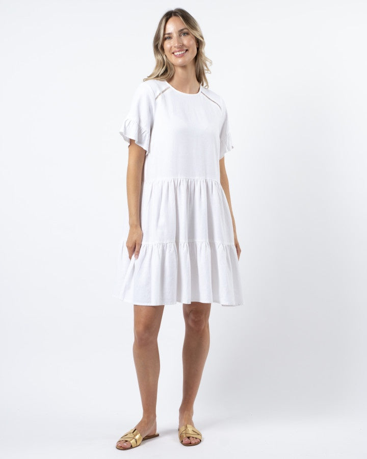 Stella & Gemma Molly Dress - White