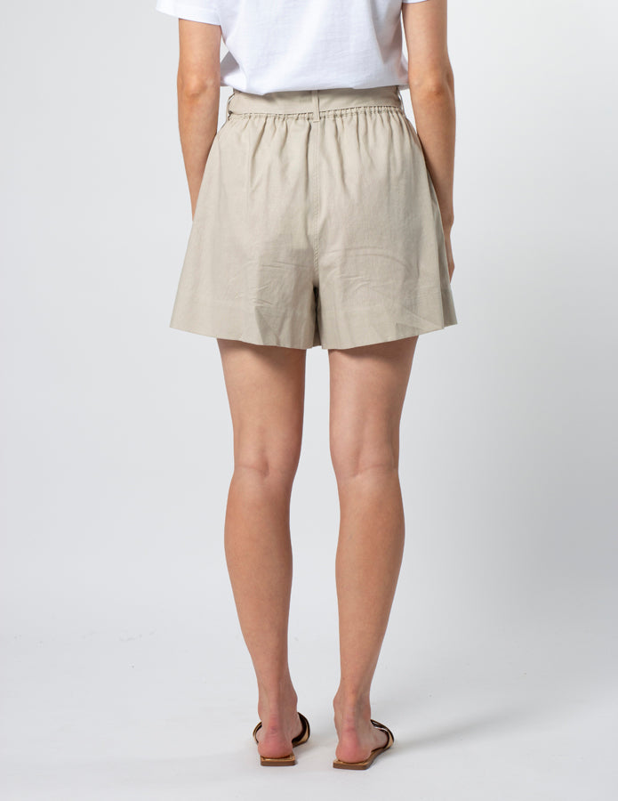 Stella & Gemma Noa Shorts - Oat Marle