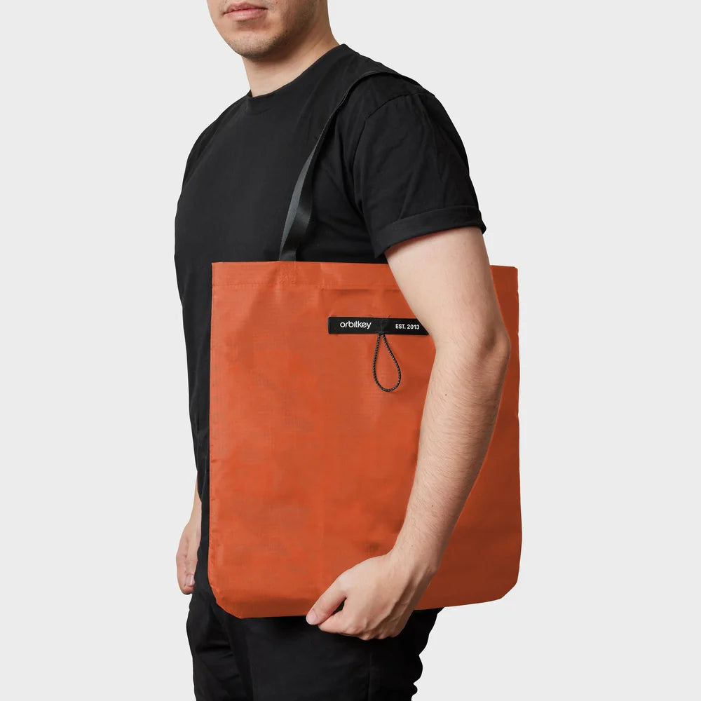 Orbitkey Foldable Tote Bag - Tangerine