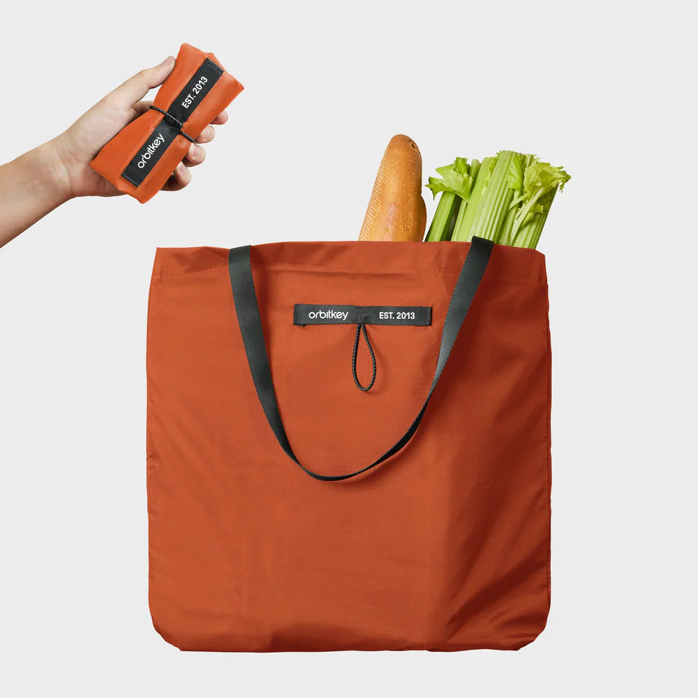 Orbitkey Foldable Tote Bag - Tangerine