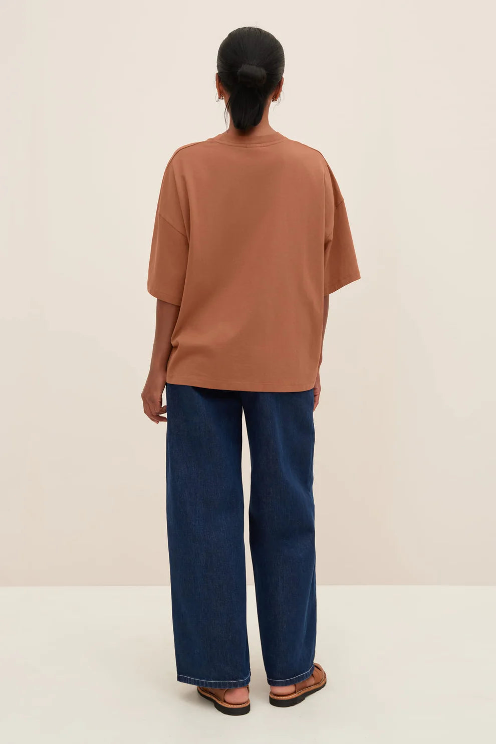 Kowtow Oversized Boxy Tee - Sienna