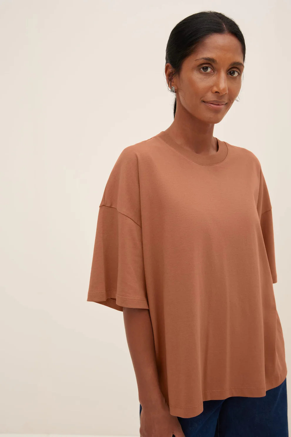 Kowtow Oversized Boxy Tee - Sienna