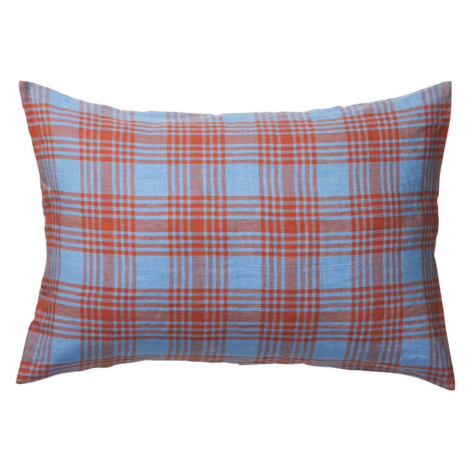 Sage x Clare Rello Linen Pillowcase Set - Blue Jay Standard