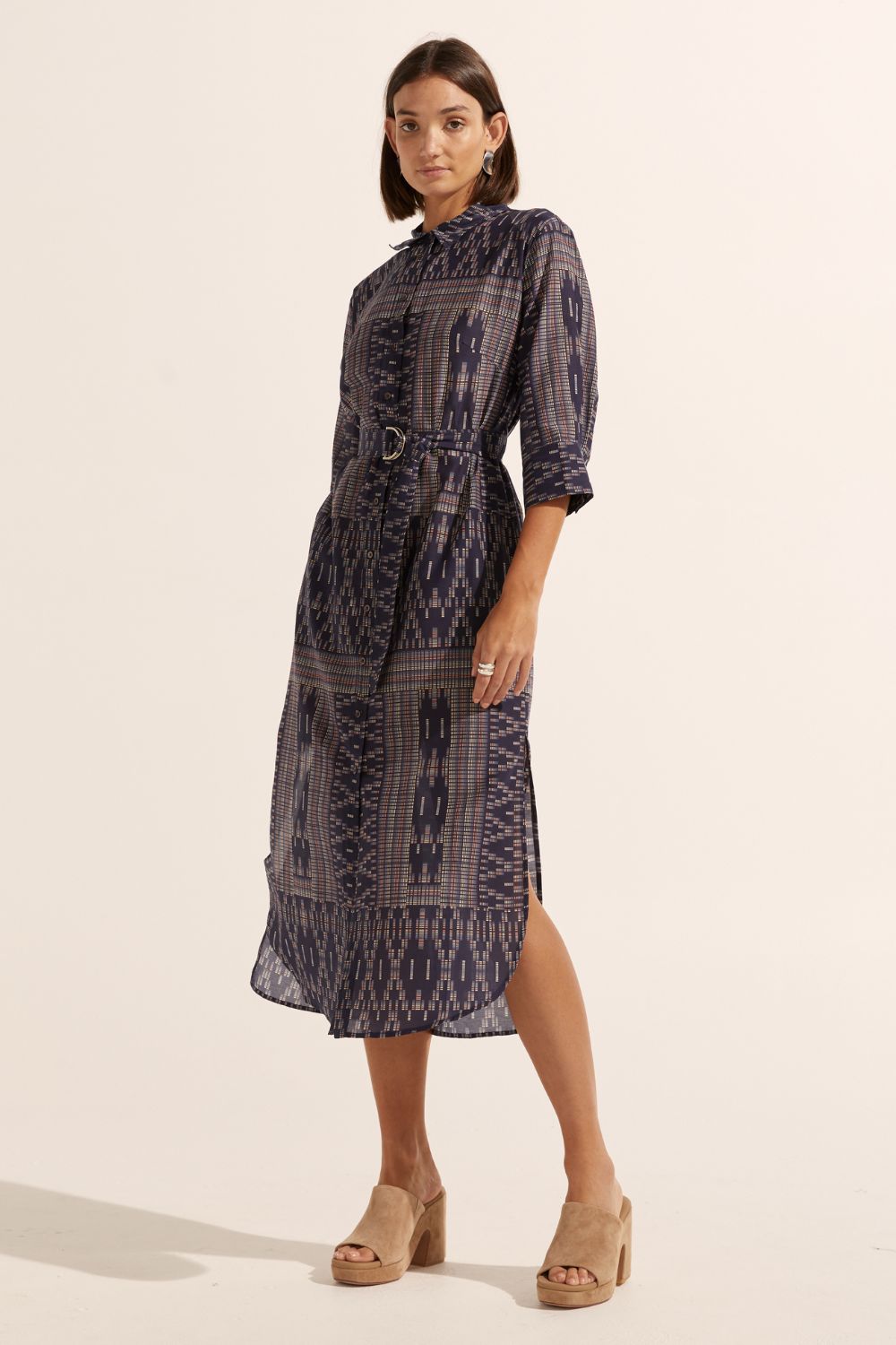 Zoe Kratzmann Pinpoint Dress - Midnight Aztec