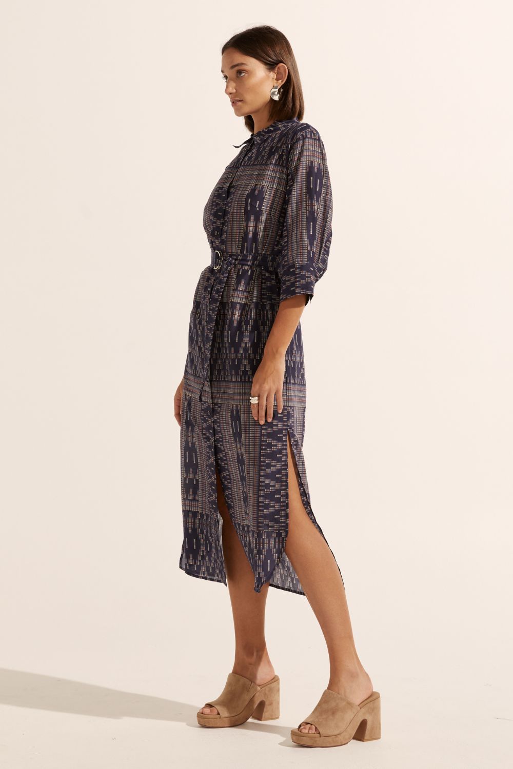 Zoe Kratzmann Pinpoint Dress - Midnight Aztec