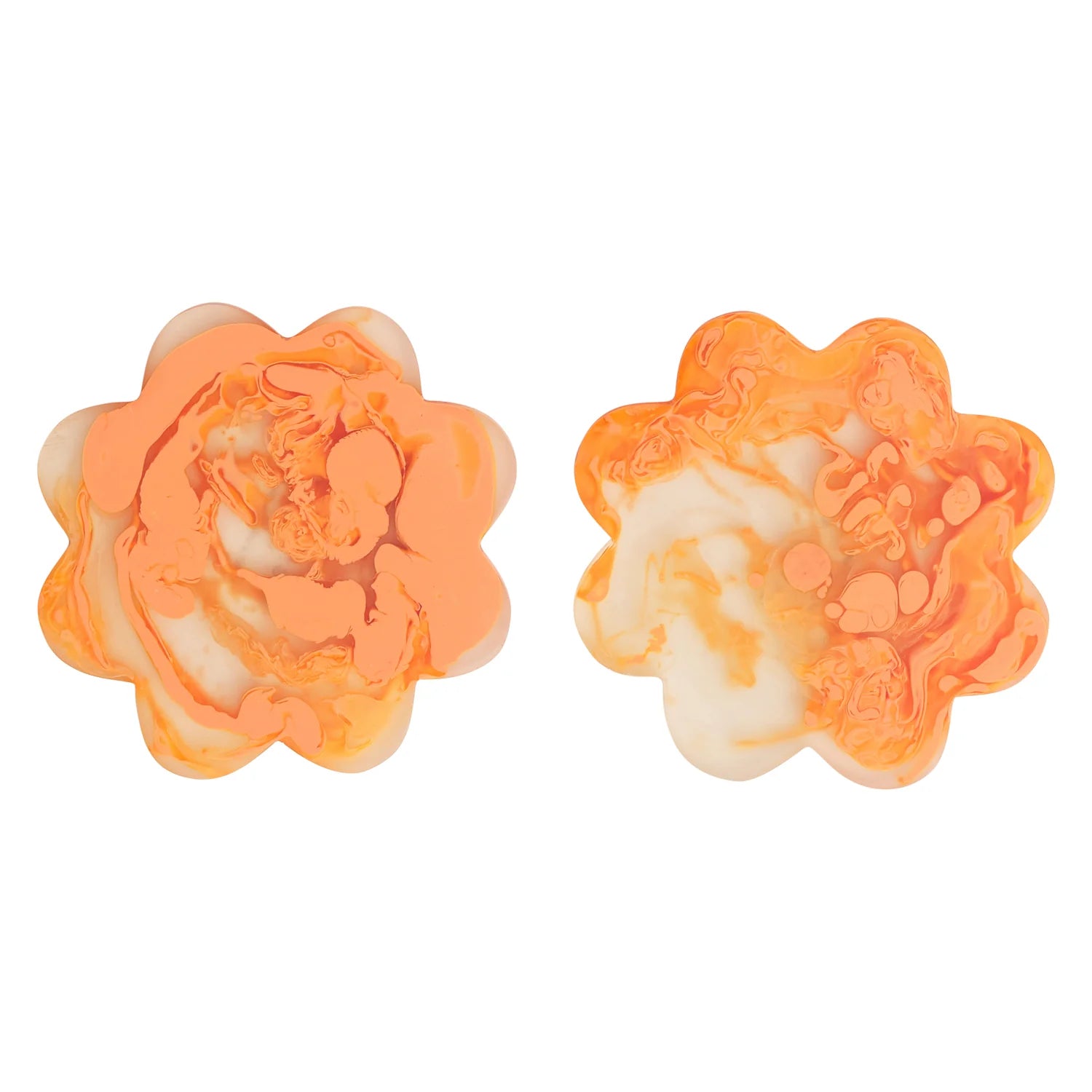 Sage and Clare Cecilia Coasters - Persimmon Set of 2