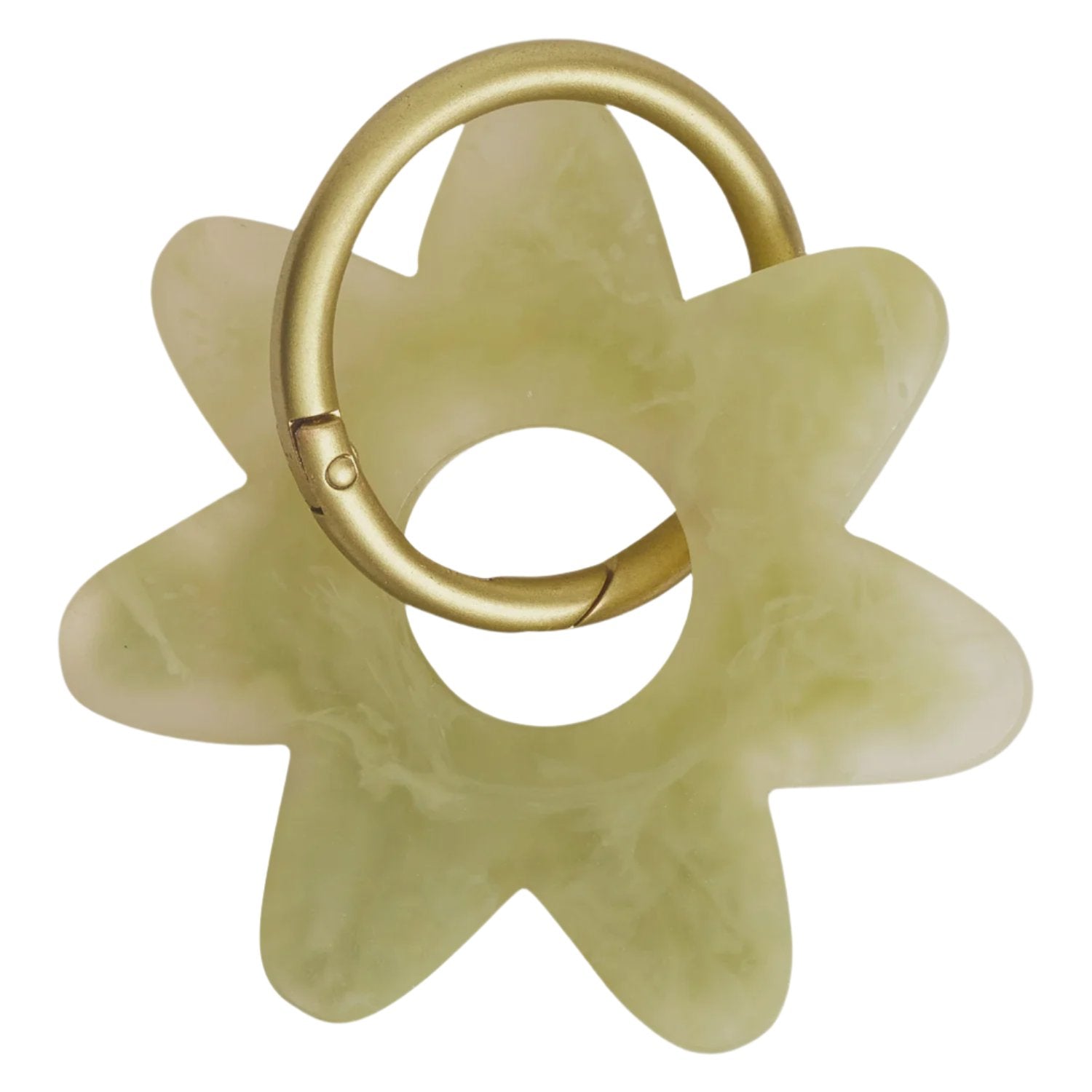 Sage and Clare Whitney Keyring - Pistachio