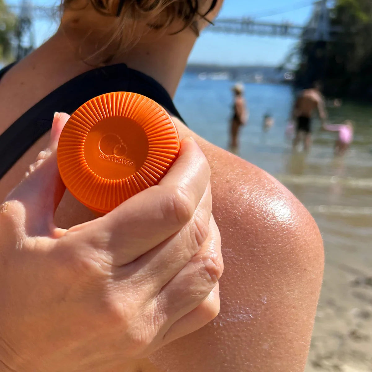 Solmates Refillable Sunscreen Applicator - Orange