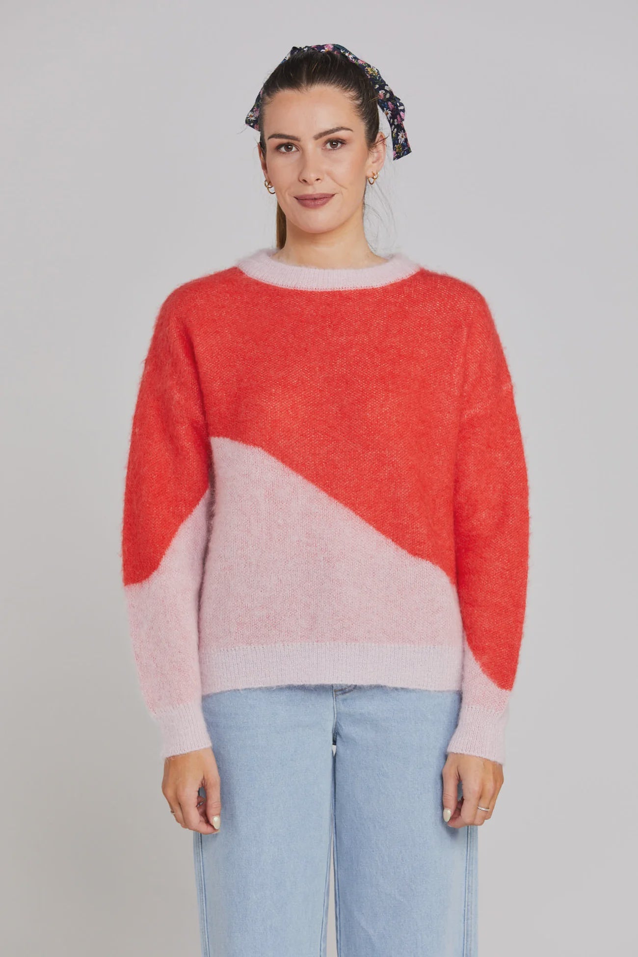 Thing Thing Split Jumper - Pinky Tomato