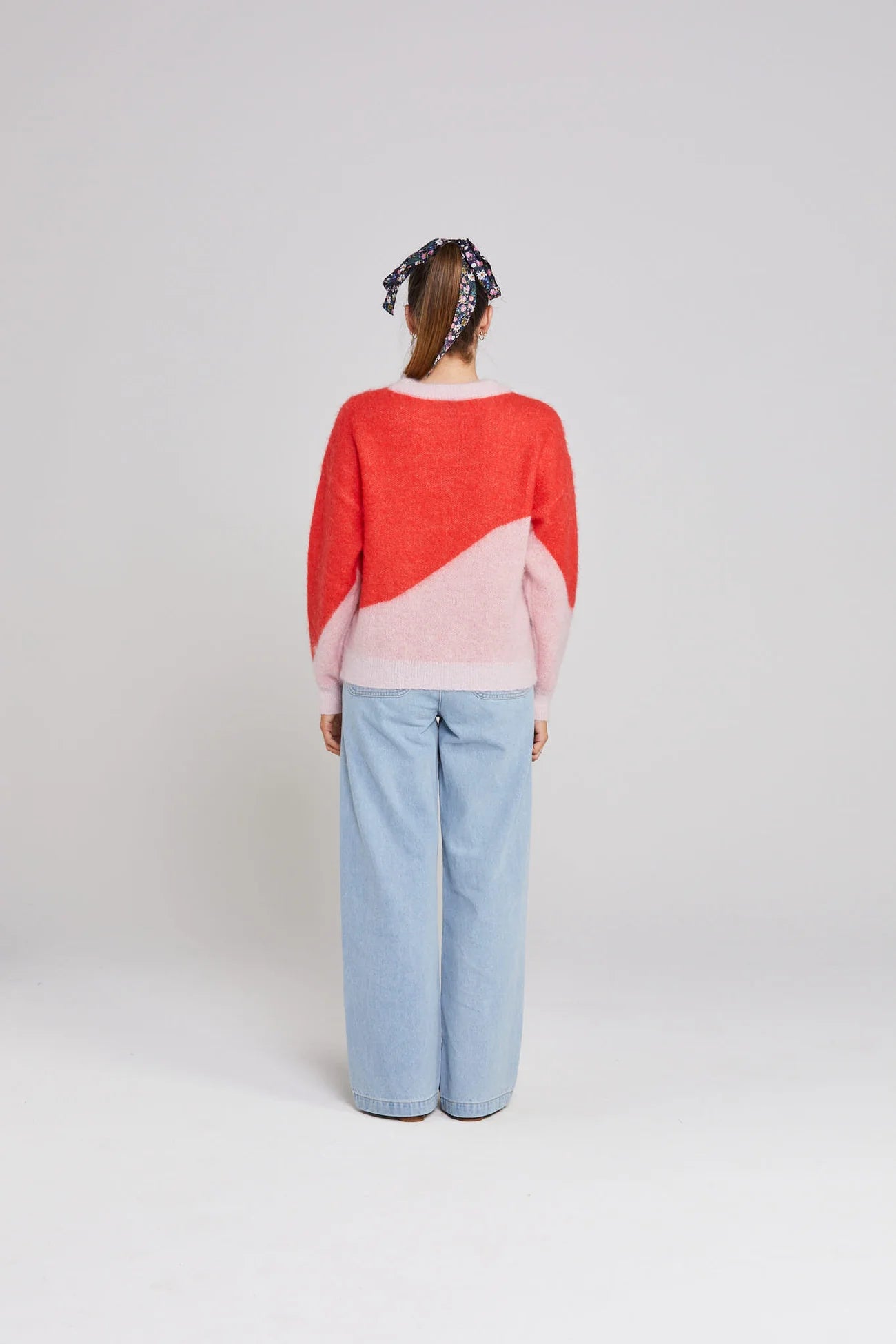 Thing Thing Split Jumper - Pinky Tomato