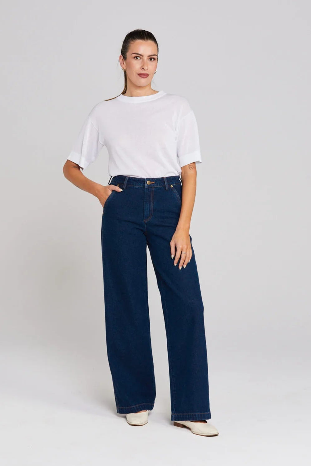 Thing Thing Unwind Jean - Indigo Denim