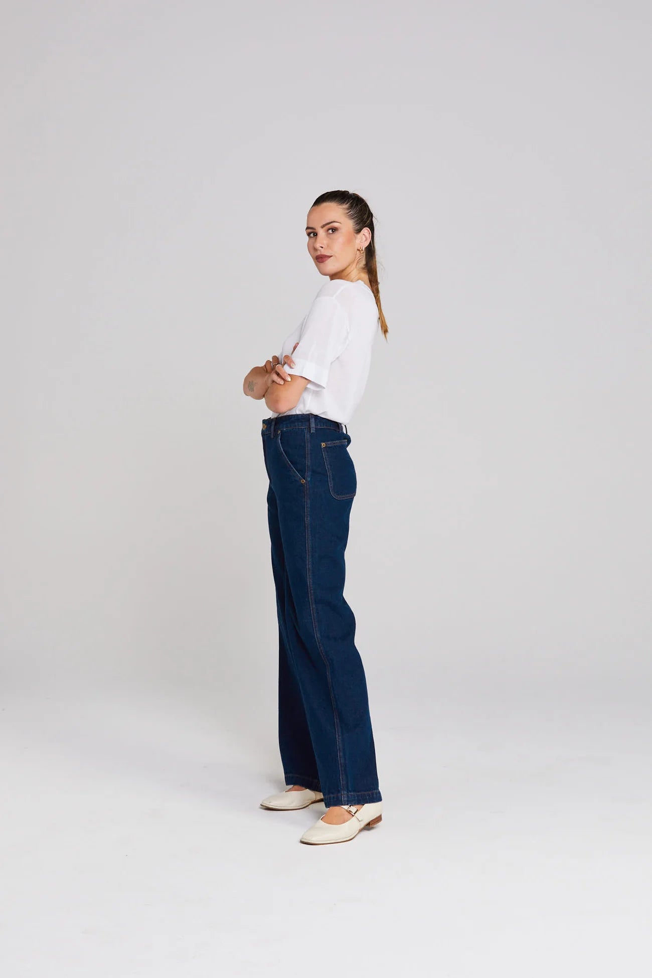 Thing Thing Unwind Jean - Indigo Denim