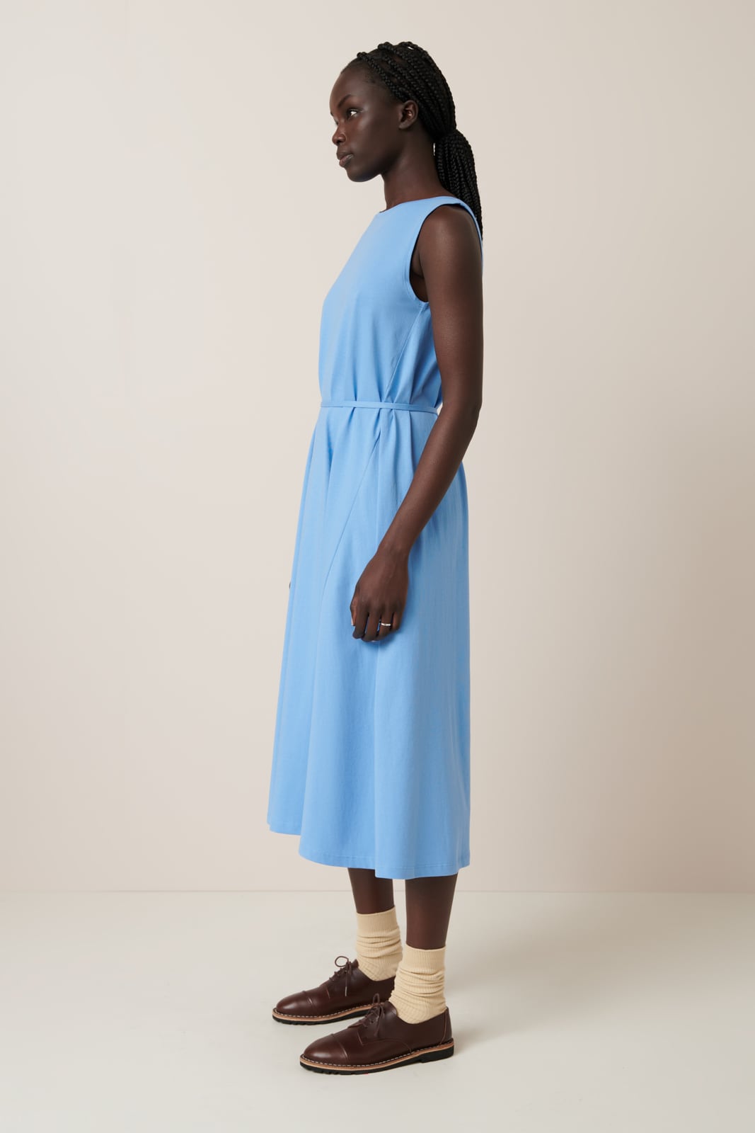 Kowtow Tank Swing Dress - Skyline