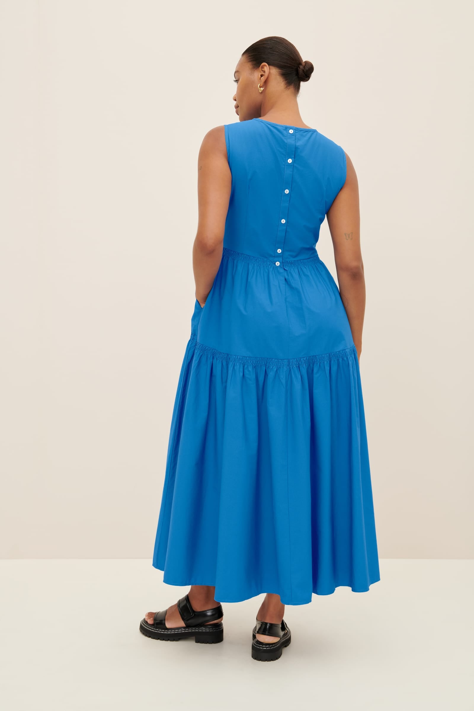 Kowtow Aurora Dress - Ocean