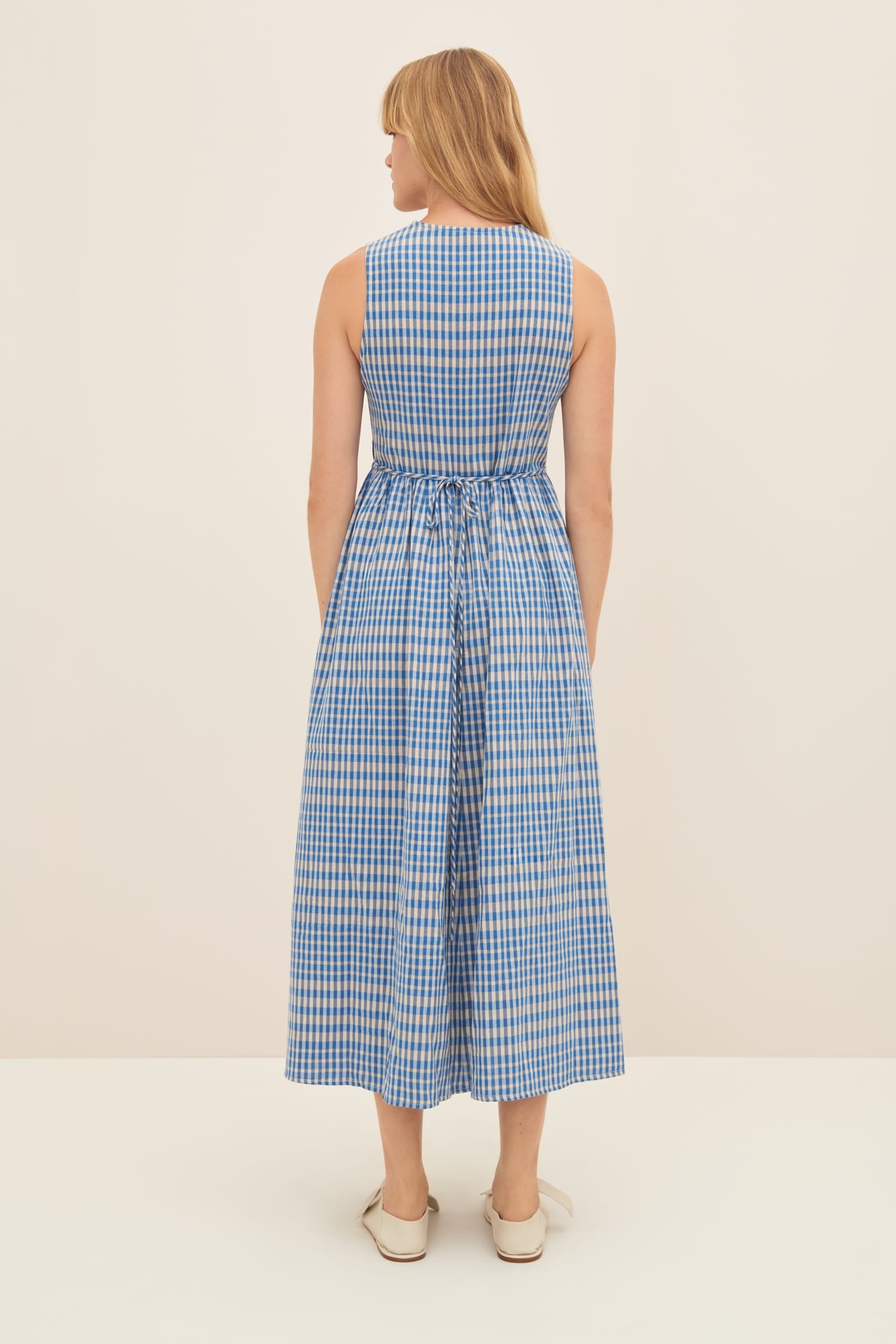 Kowtow Outline Dress - Duo Check