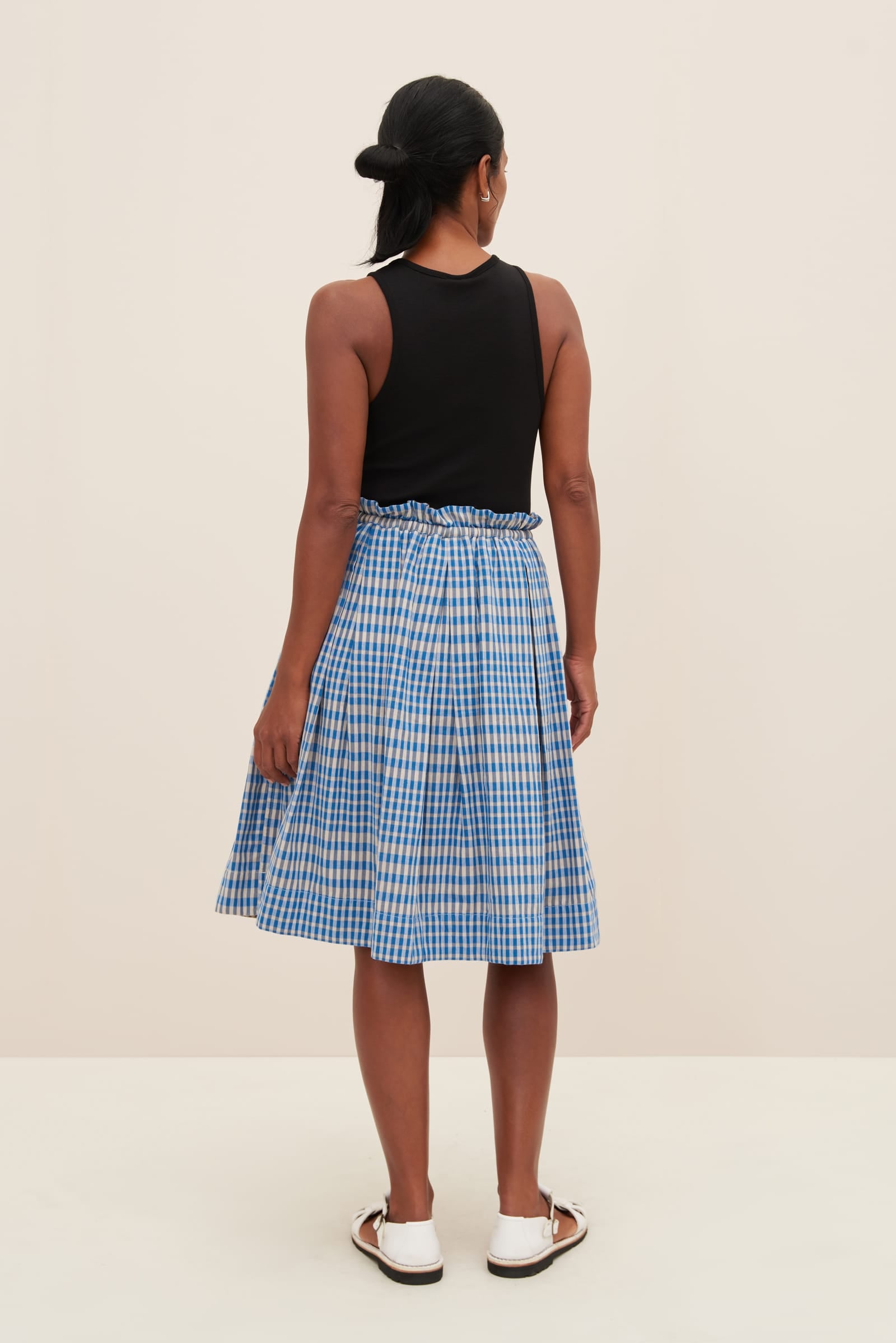 Kowtow Cove Skirt - Duo Check