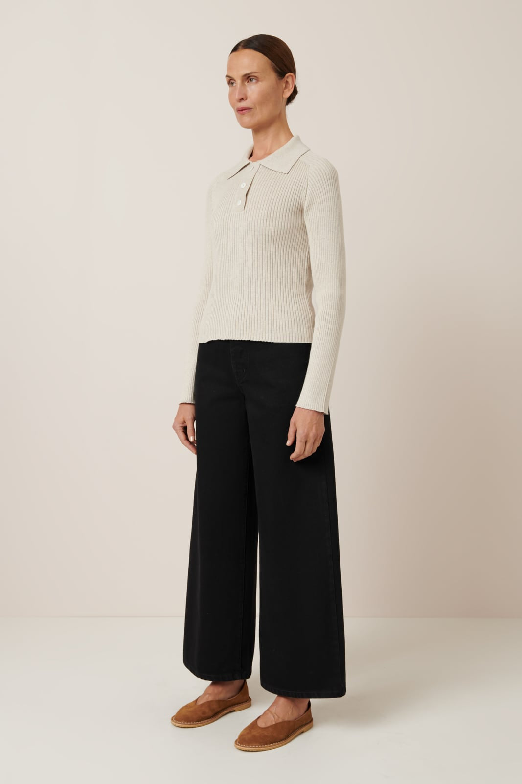 Kowtow Ridge Top - Oat Melange