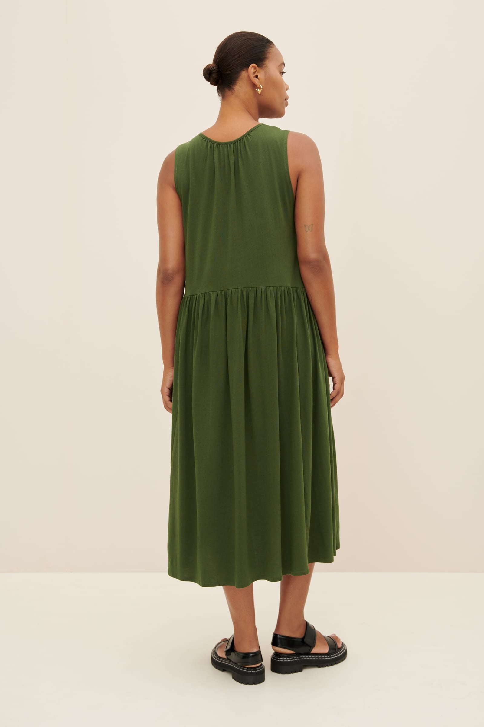 Kowtow Horizon Dress - Forest