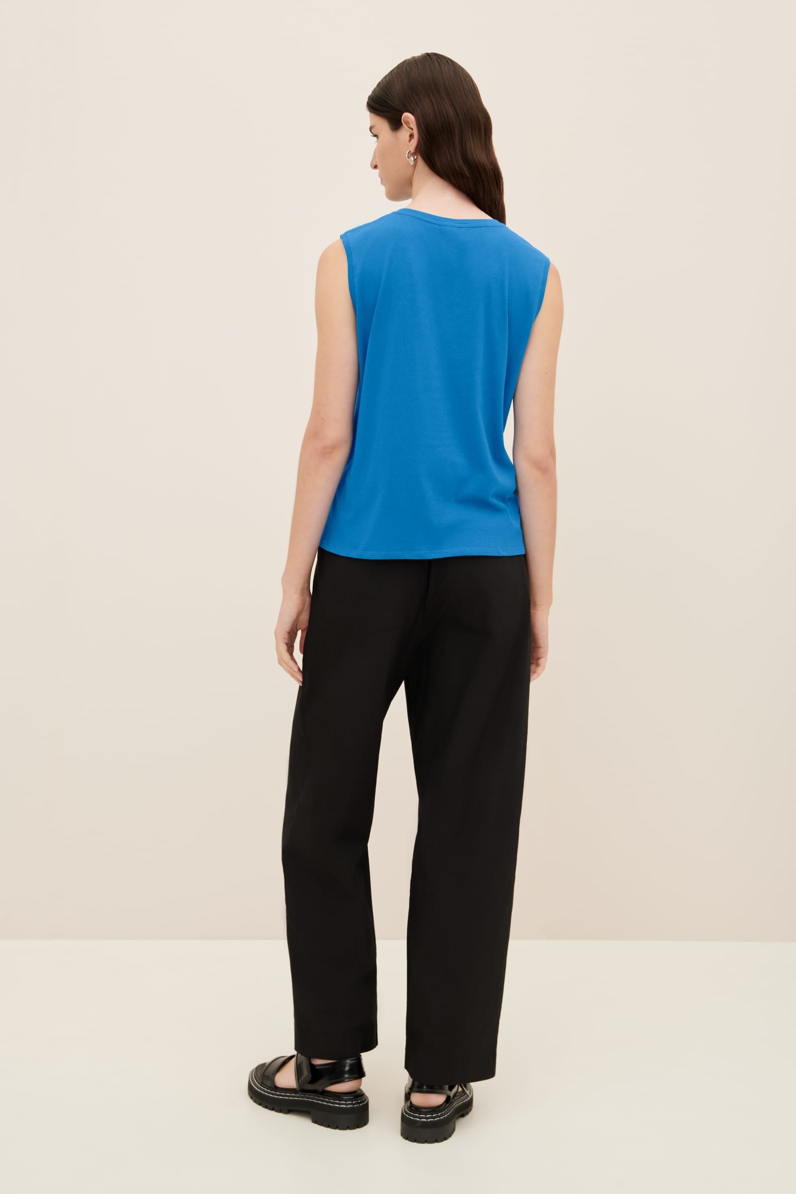 Kowtow Light Singlet - Ocean