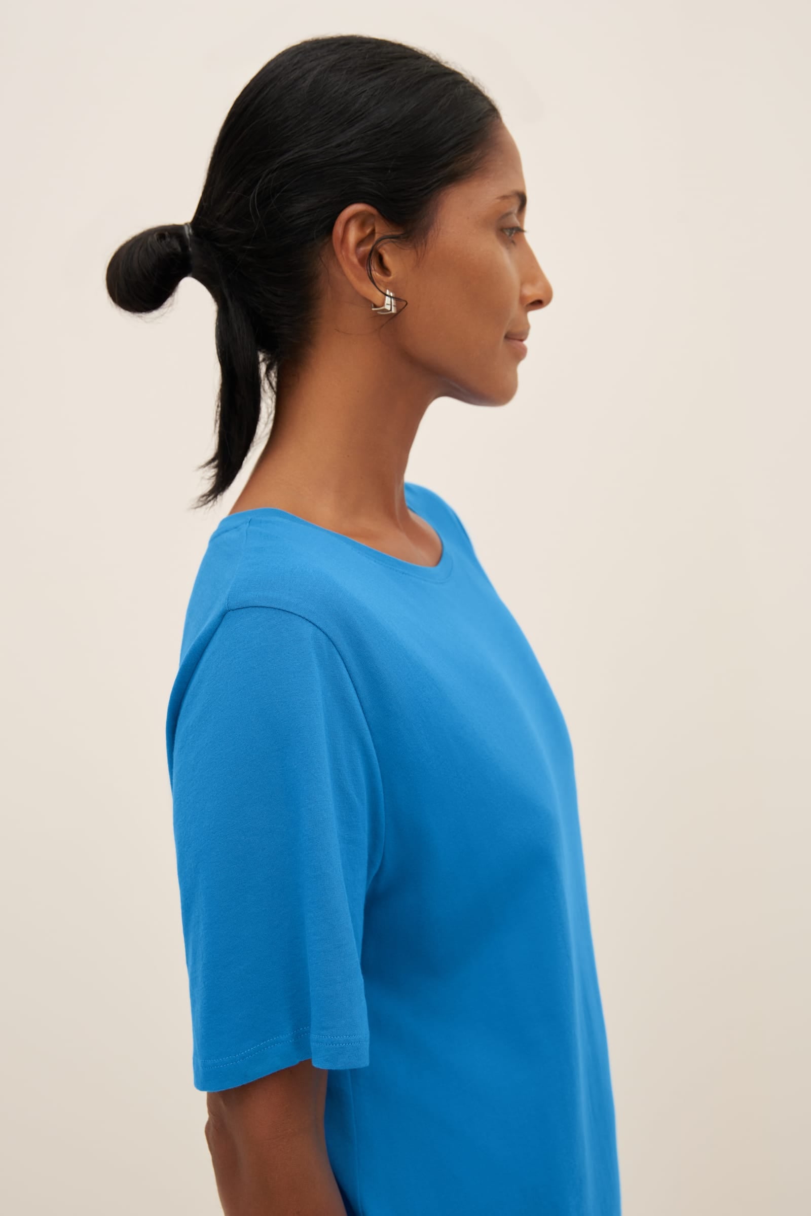 Kowtow Light Tee Dress - Ocean