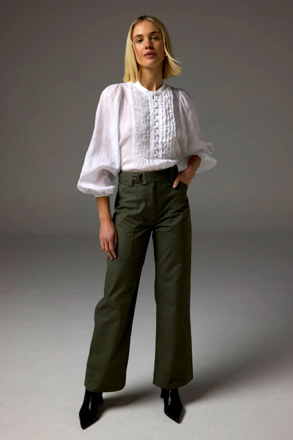 Zoe Kratzmann Sovereign Pant - Olive