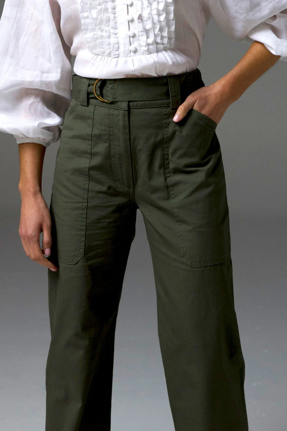 Zoe Kratzmann Sovereign Pant - Olive