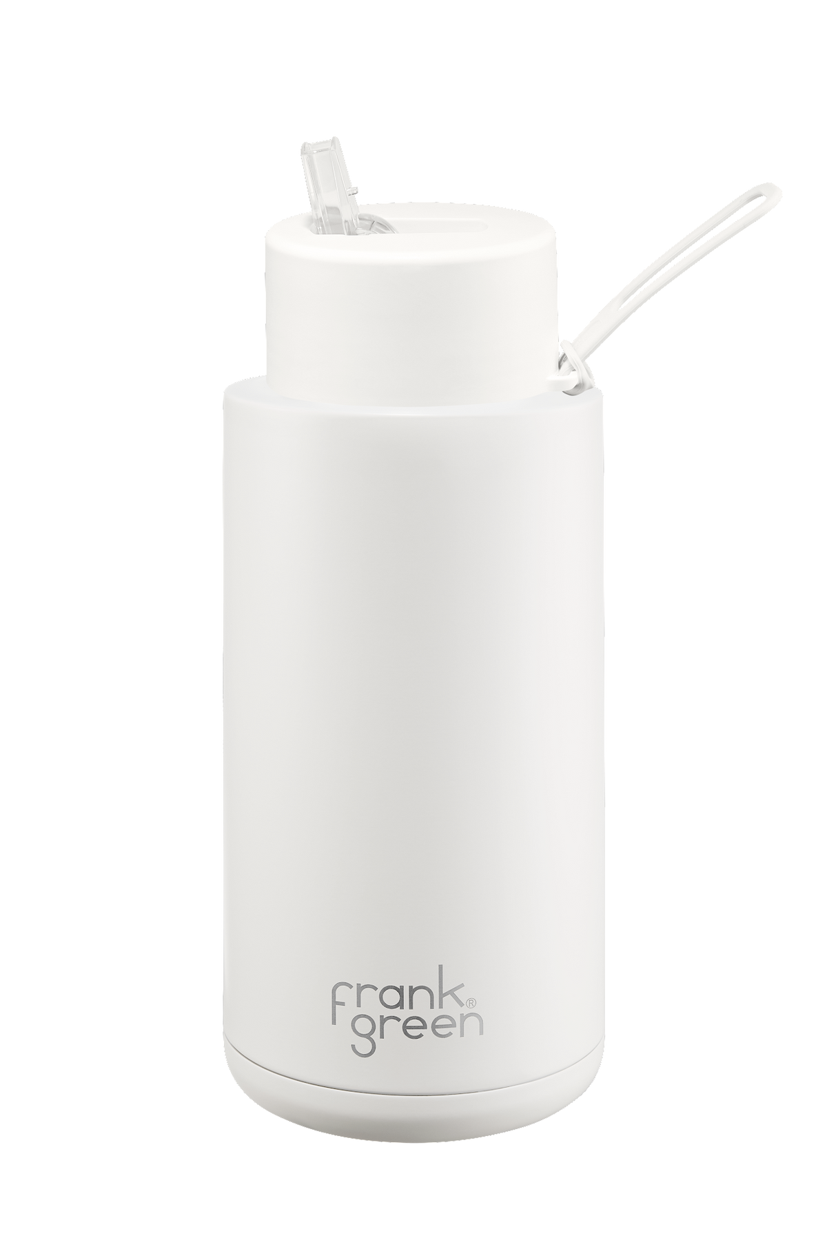 Frank Green Ceramic Reusable Bottle 34oz/1000ml - Cloud