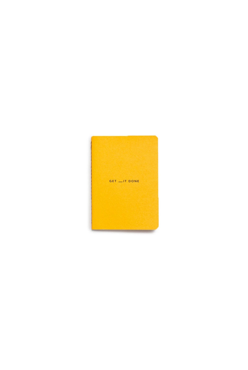 MIGOALS GET IT DONE NOTEBOOK A6 YELLOW