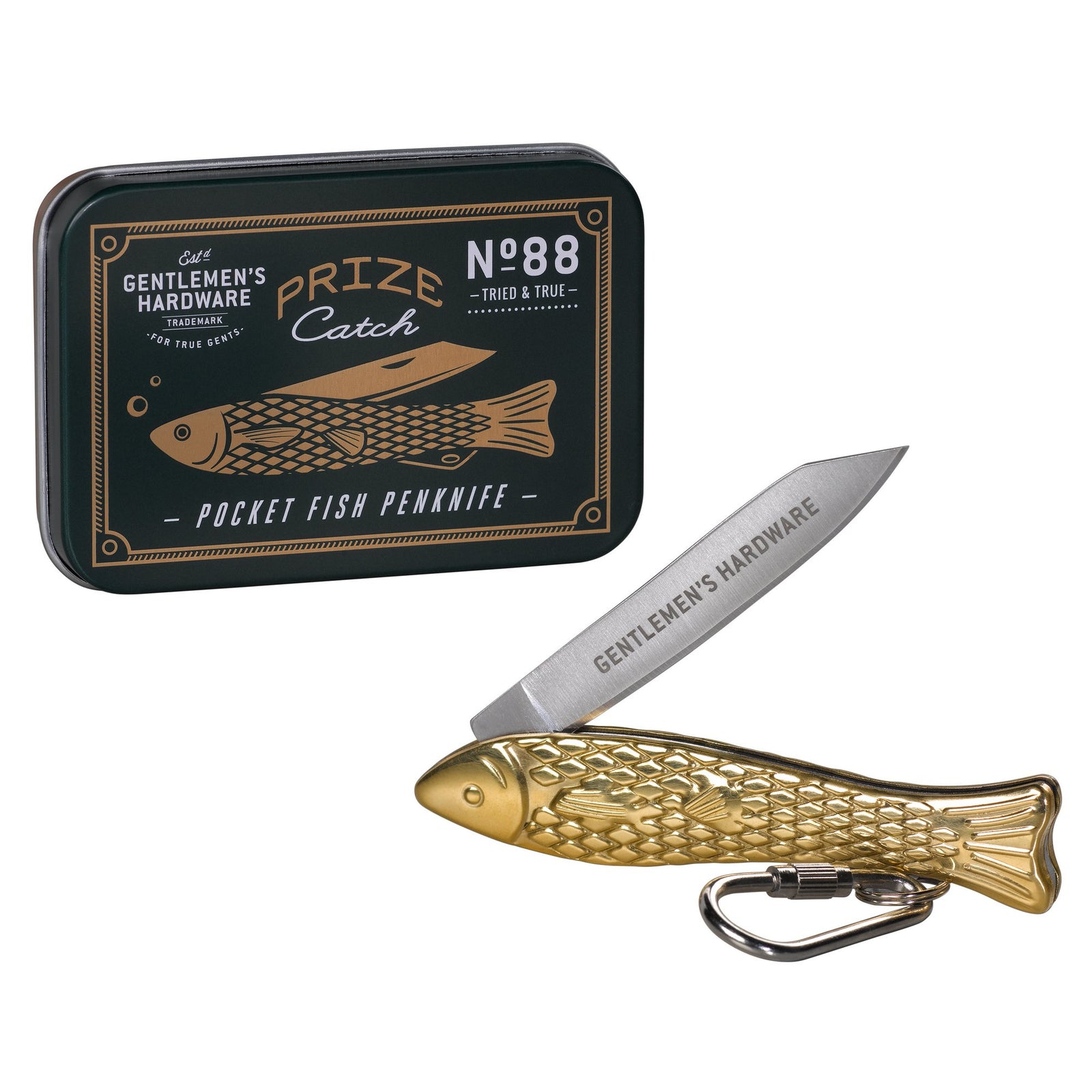 gentlemen's hardware pocket fish pebnknife