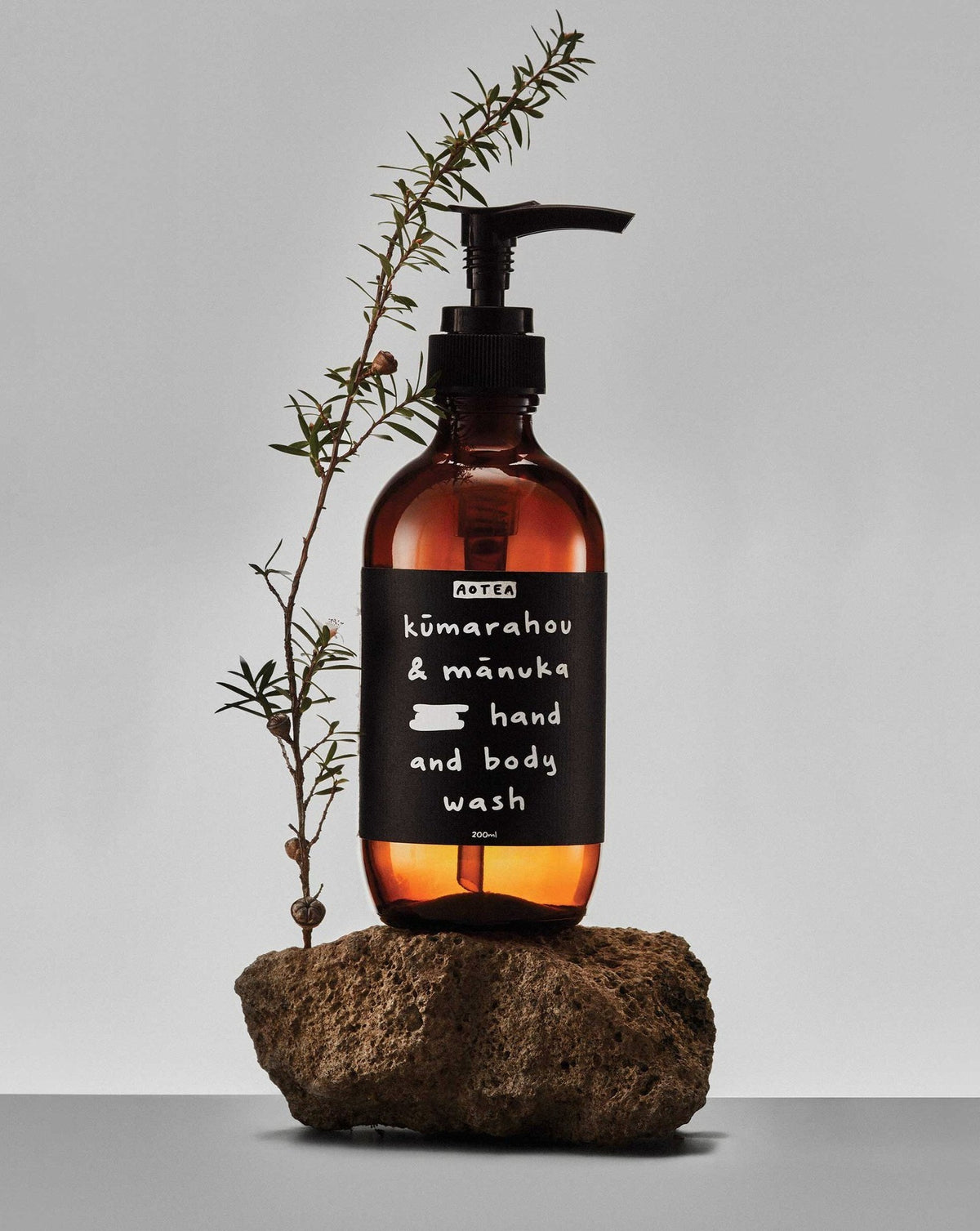 Aotea Kūmarahou &amp; Mānuka Hand &amp; Body Wash 200ml