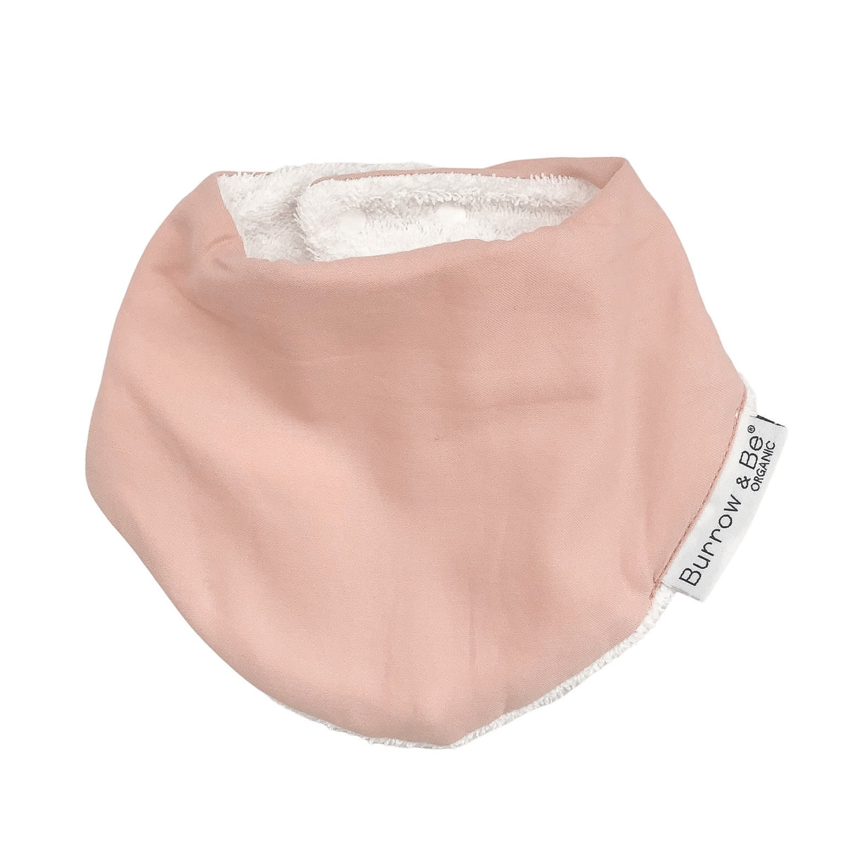 Burrow &amp; Be Dribble Bib - Dusty Rose