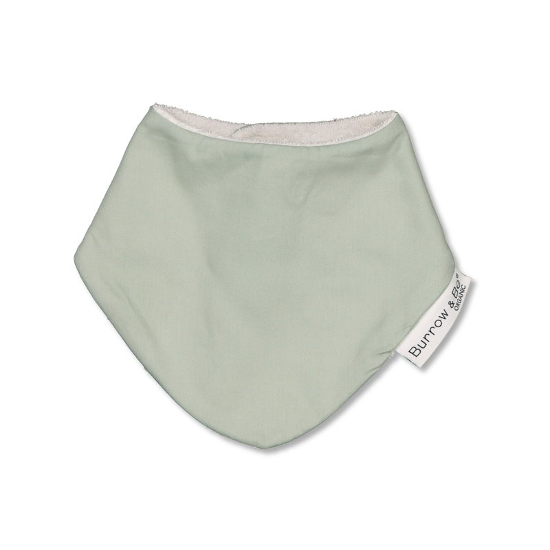 Burrow & Be Dribble Bib - Sage