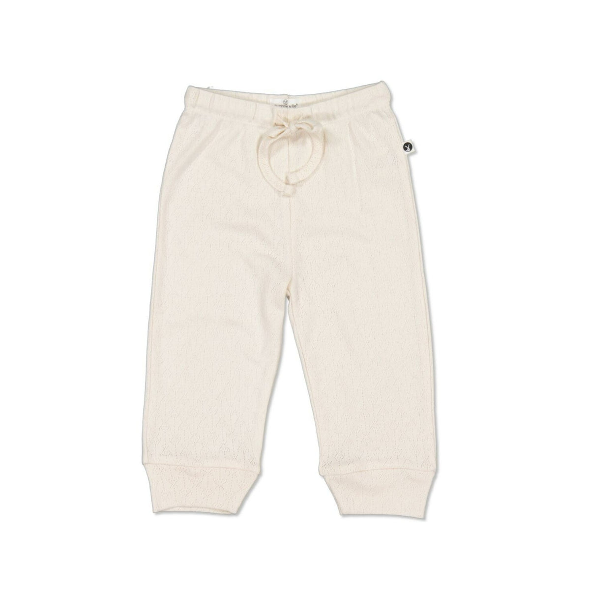 Burrow &amp; Be Pointelle Baby Pants - Natural