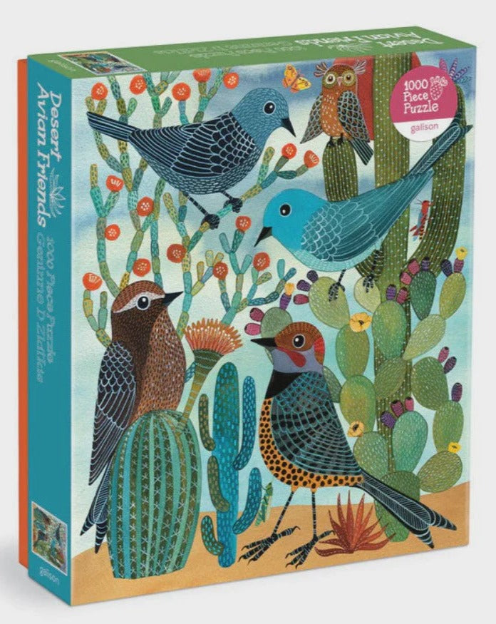 Desert Avian Friends Puzzle - 1000 pieces