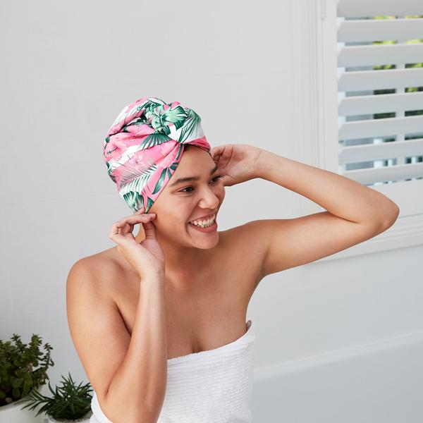 Dock & Bay Botanical Hair Wrap - Heavenly Hibiscus