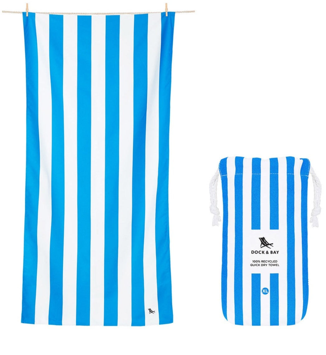 Dock &amp; Bay Beach Towel XL - Bondi Blue