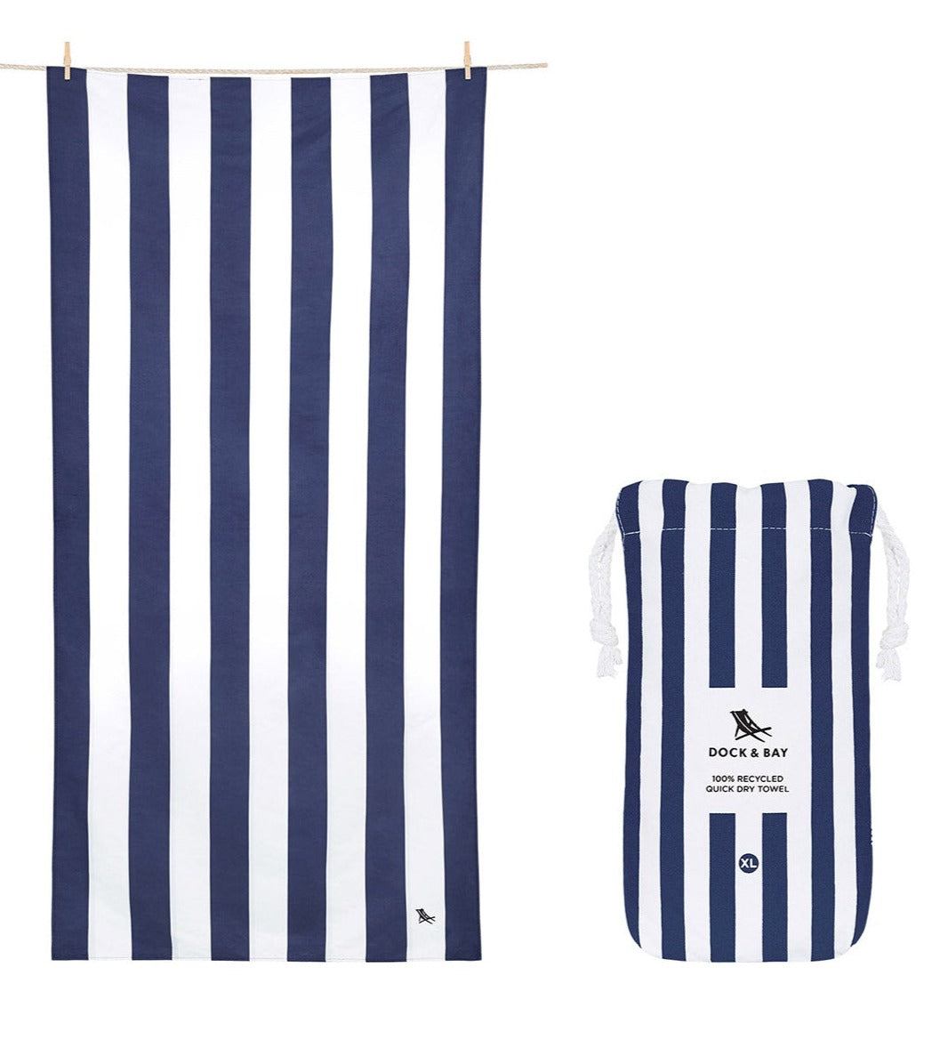 Dock & Bay Beach Towel XL - Whitsunday Blue