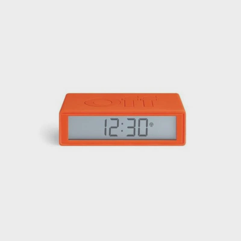 Lexon Flip+ Alarm Clock - Orange