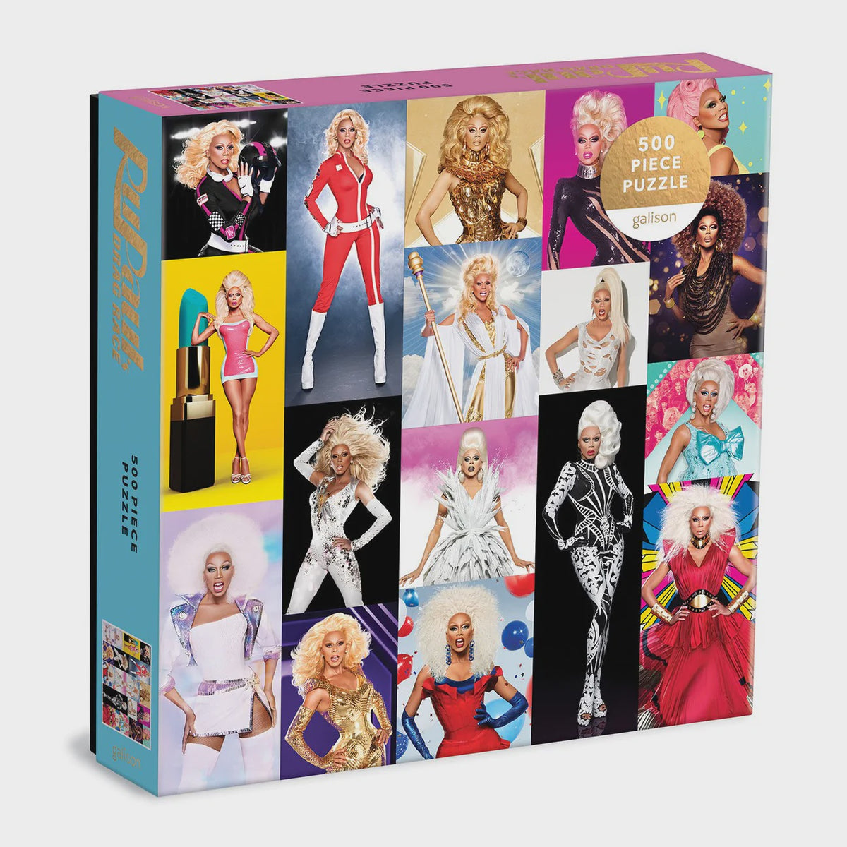 Galison RuPaul&#39;s Drag Race Puzzle - 500pc, jigsaw