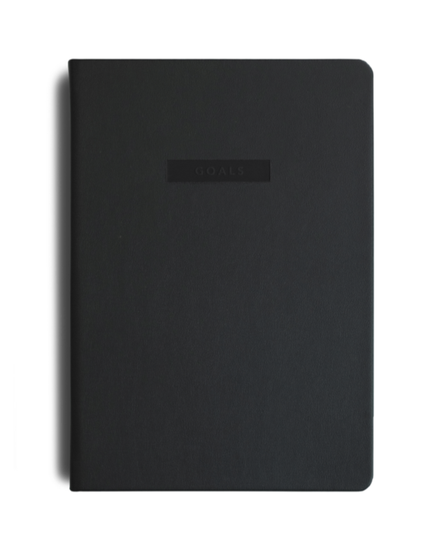 MiGoals Goals Journal - Black / A5