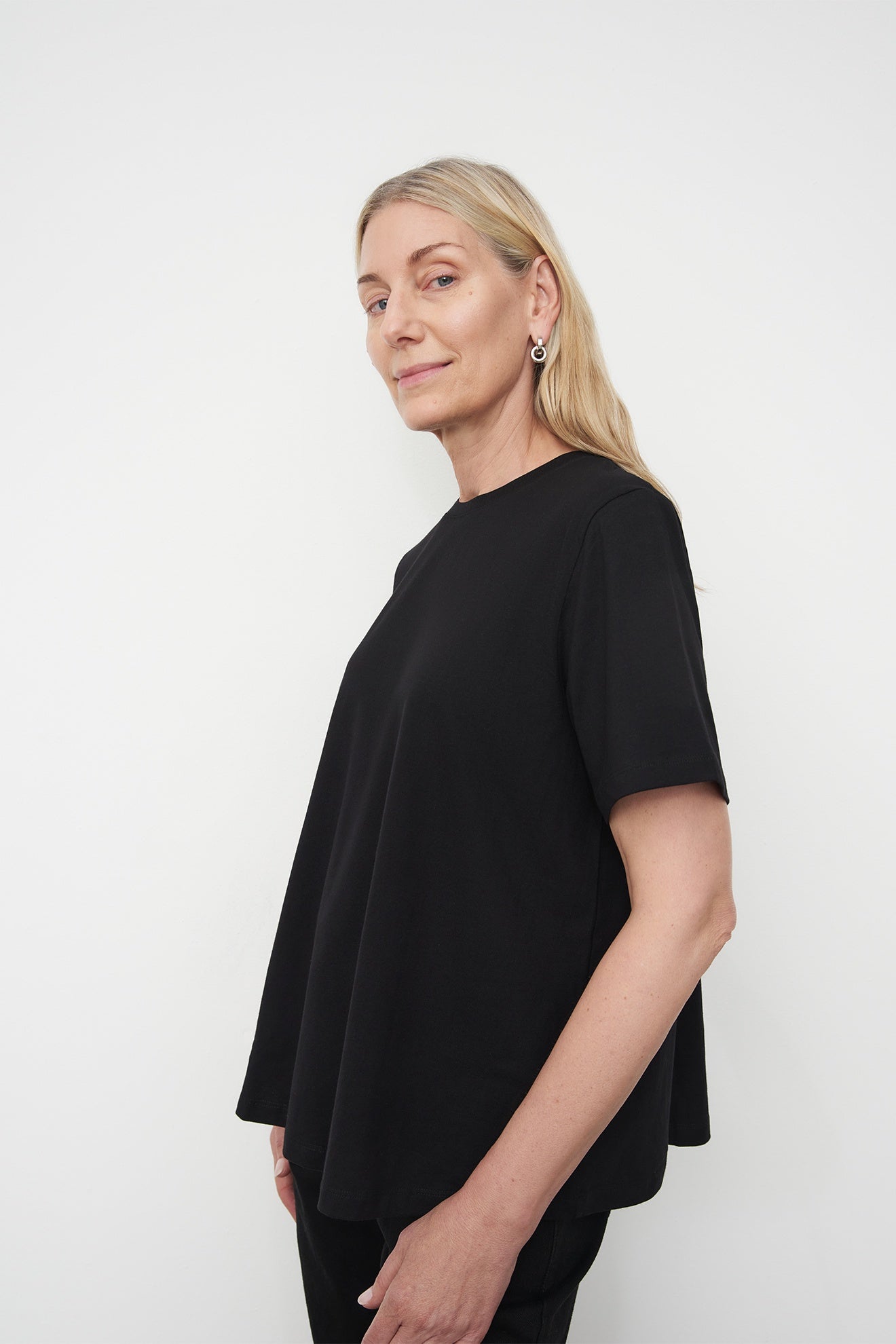 Kowtow Classic A-Line Tee - Black