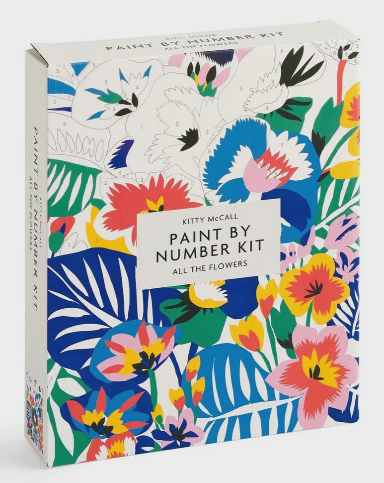 Kitty McCall Paint By Number Set - All The Flowers