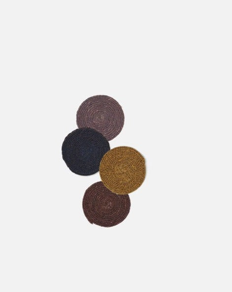 Citta Pinto Coasters Mulberry Multi