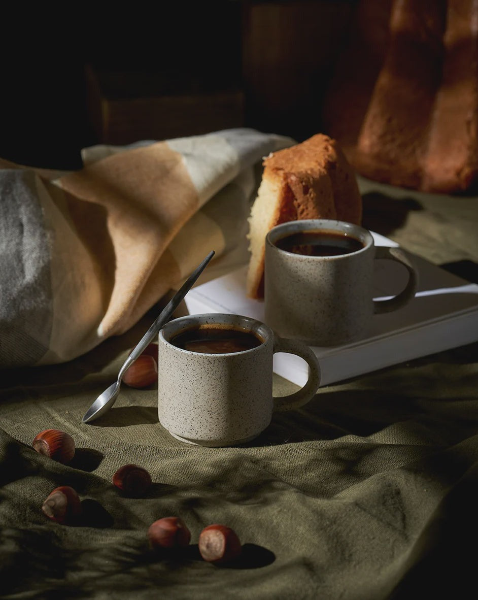 Robert Gordon Espresso Cups White Granite