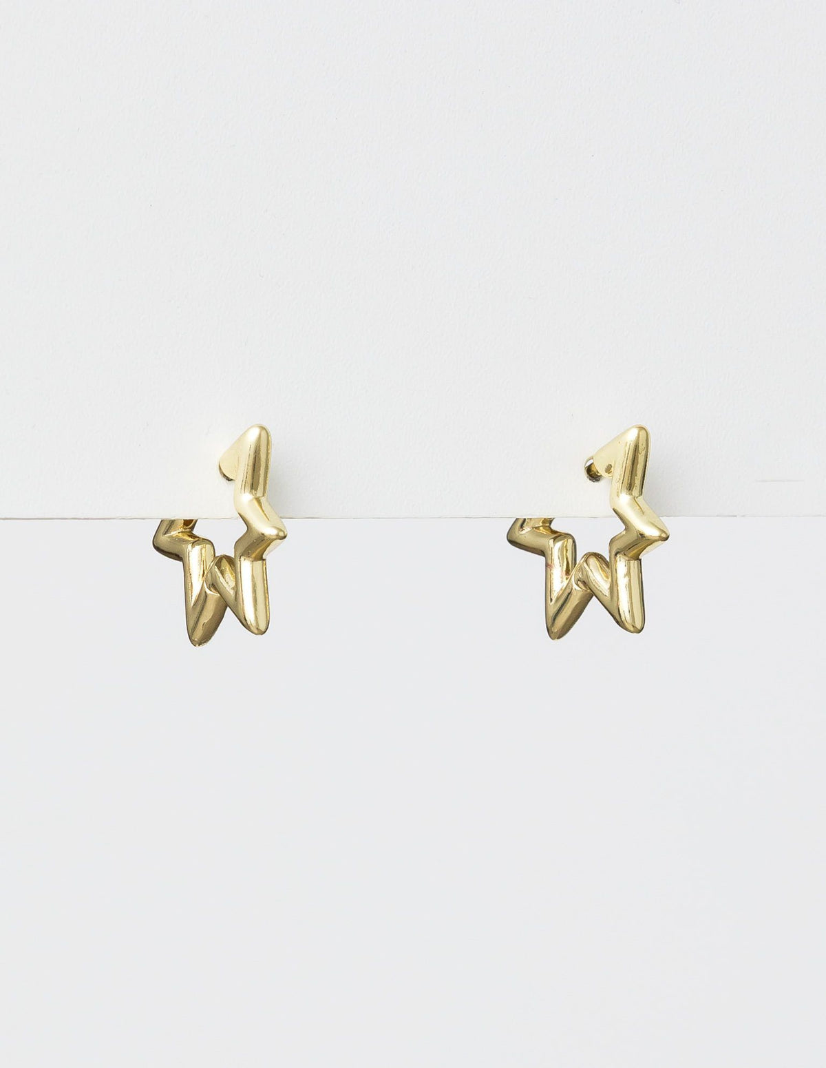 Stella and Gemma Star Earrings - Gold - Good Thing