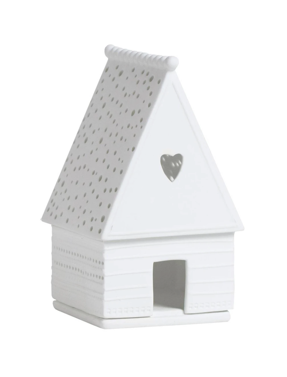 Rader 18 Gingerbread House Heart TEALIGHT