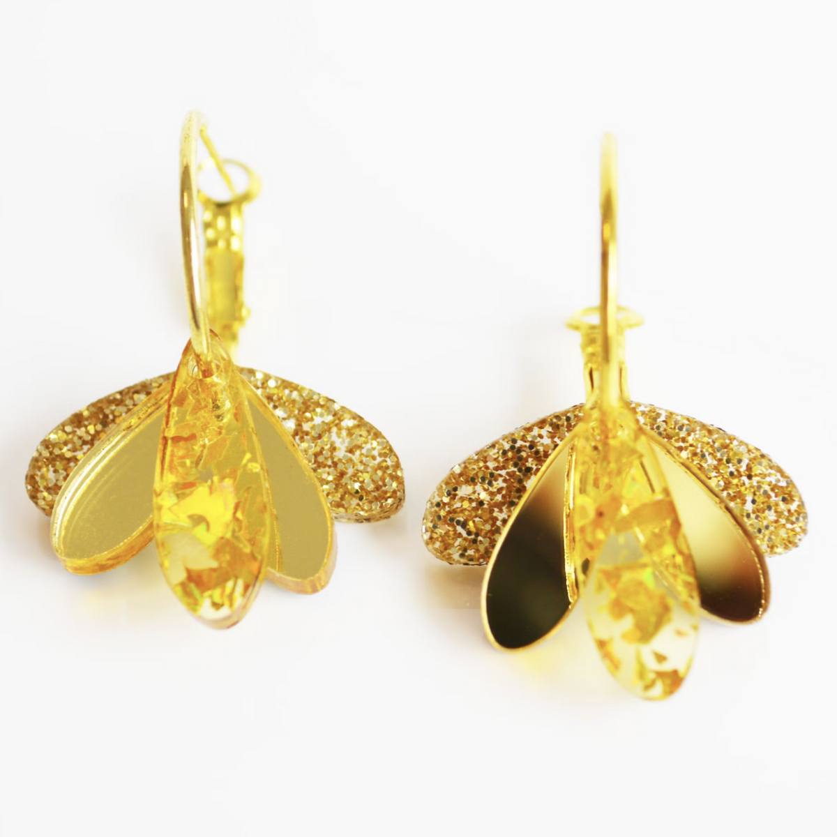 Hagen &amp; Co Happy Hour Earrings - Golds