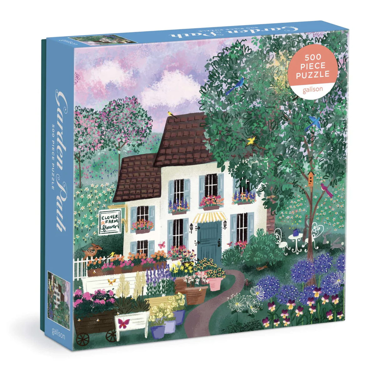 Galison Garden Path Puzzle - 500pc