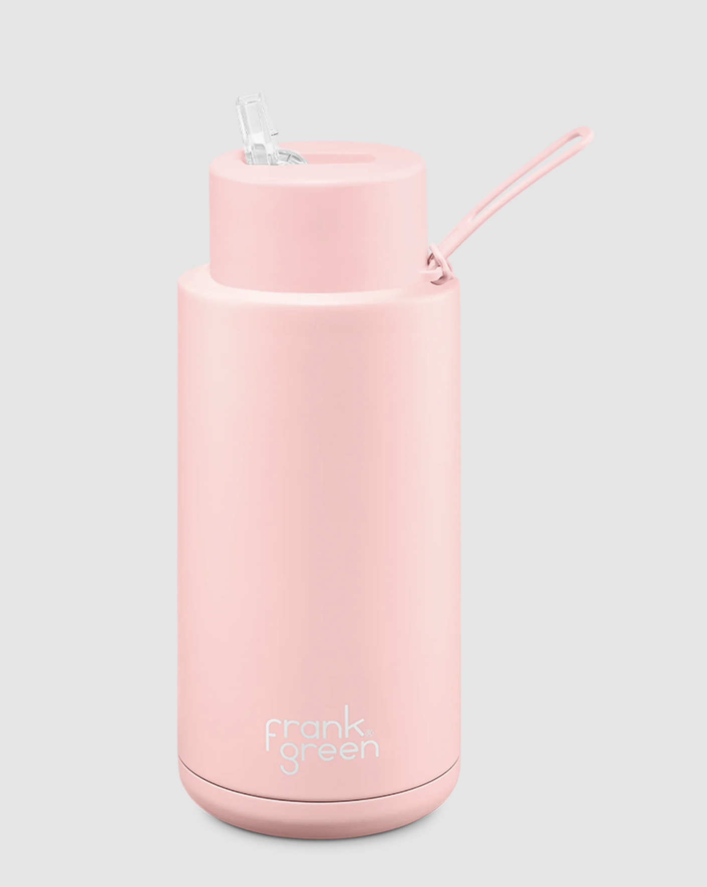 Frank Green Ceramic Reusable Bottle 34oz/1000ml - Blushed